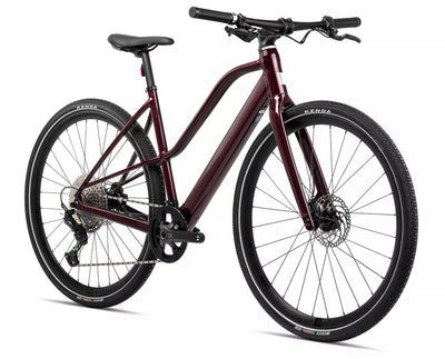 Orbea Vibe Mid H10 2024 Metallic Burgundy Red Gloss