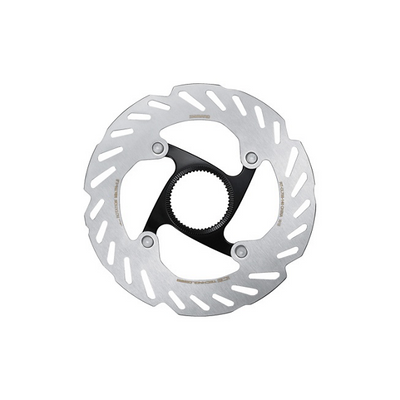 Disco Freno Shimano RT-CL700 Center Lock Ice Technologies Anillo Cierre Externo Negro/Gris