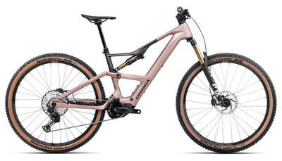 Bicicletas Electricas eTrail Orbea Rise Sl M10 420w 2025 Desert Rose/Carbon Raw Matt
