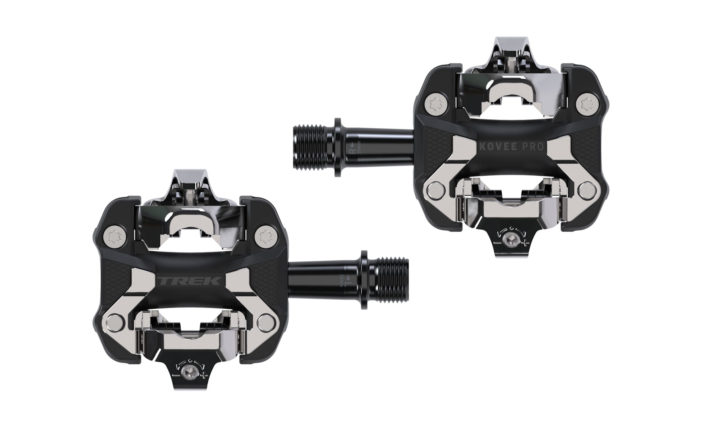 Pedales Automáticos Trek Kovee Pro Negro