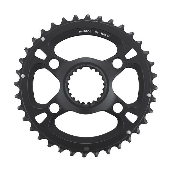 Plato Shimano Deore XT FC-M8100-2/FC-M8120-B2 Negro