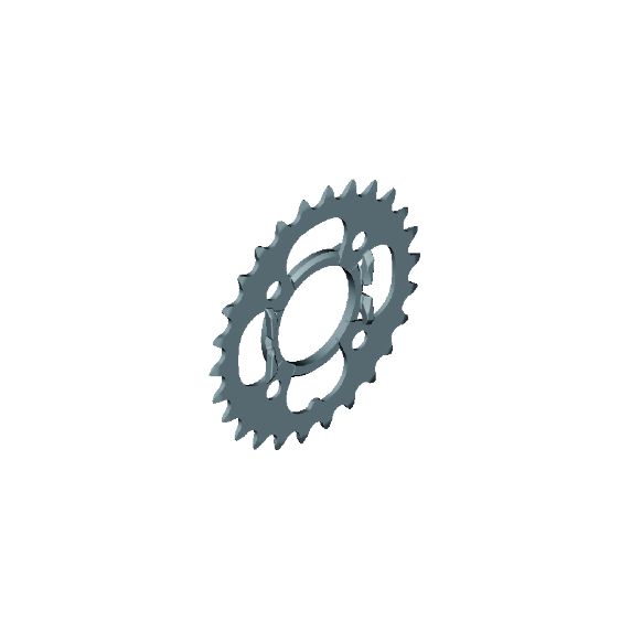 Plato Shimano FC-T521 Negro