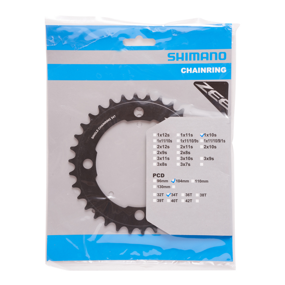 Plato Shimano ZEE FC-M640/FC-M645 Negro