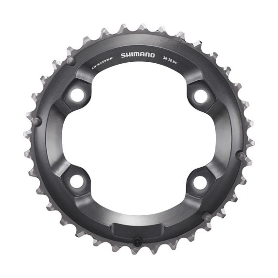 Plato Shimano Deore XT FC-M8000-2/FC-M8000-B2 Negro