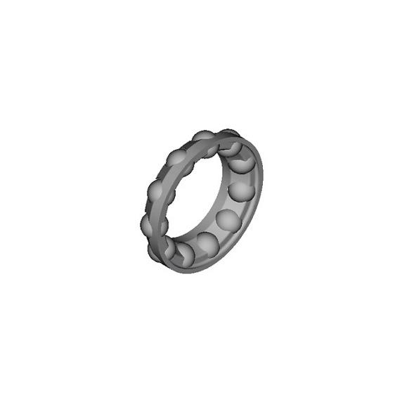 Retenedor Bolas Buje Shimano 3/16 HB-M770-S Plata/Negro #2