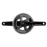 Pédalier Capteur de Puissance Sram Rival D1 Quarq Dub 107 Bcd 48/35d Yaw Aluminium Sans Boîtier de Pédalier 172.5mm Noir