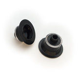 Zipp Vorderradnaben-buchsensatz 76 Schnellschluss-scheibenbremse CenterLock Schwarz