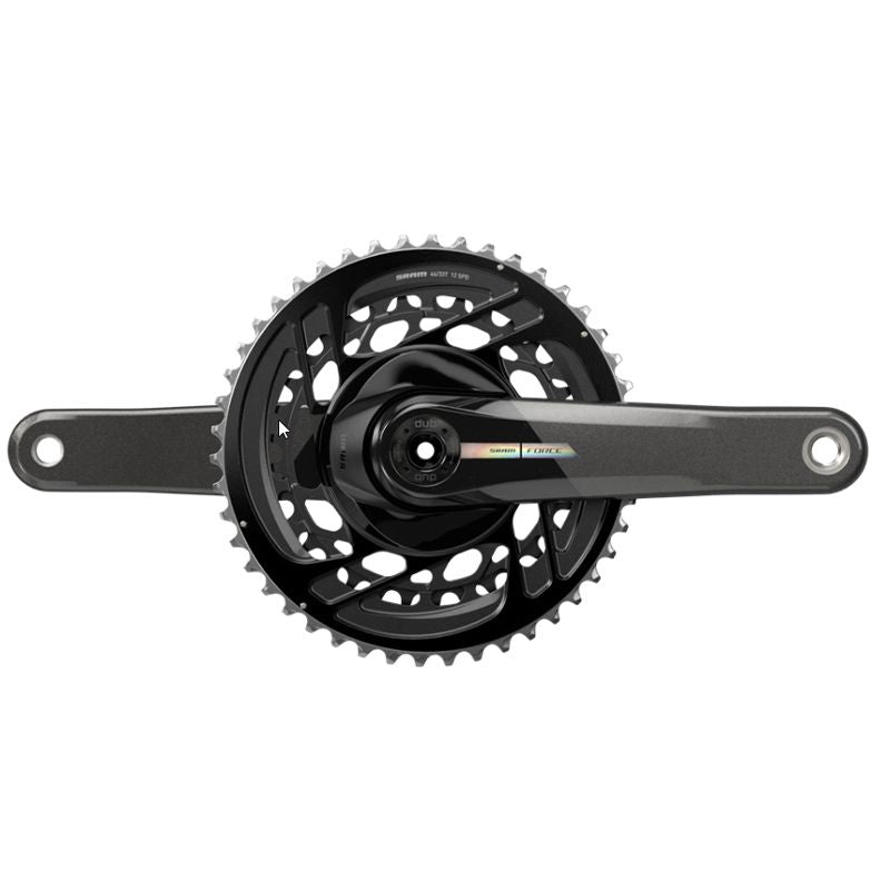 Juego Bielas/Platos Sram Force D2 Dub Direct Mount 46/33d 12v Carbono Sin Cazoletas 170mm Gris/Iridiscente