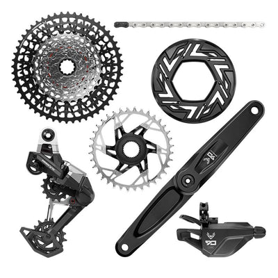 Grupo E-MTB Sram Eagle 90 Bosch ISIS 170mm 36d Negro