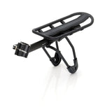 Portaequipajes Trasero XLC RP-R06 A Tija Sillin 25.4/31.8mm Max 10kg Aluminio Negro Mate