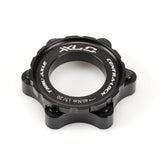 Adapter XLC BR-X83 Center Lock für 6-Loch Bremsscheibe Steckachse Schwarz