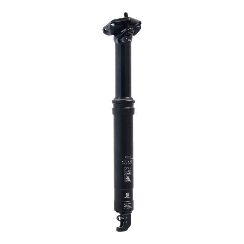 Tija Sillín Telescópica Suspension SP-T21 XLC 31.6 362mm Recorrido 100mm ICR Aluminio Negro