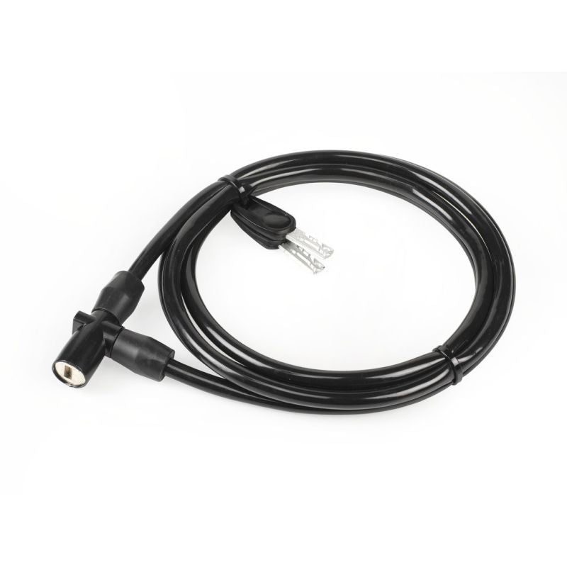 LO-C16 Candado Cable XLC Ø8mm/180cm Negro
