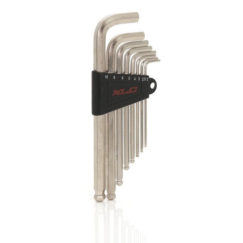 Set Llave Allen Hexagonal XLC TO-S33 2/2.5/3/4/5/6/8/10mm Soporte