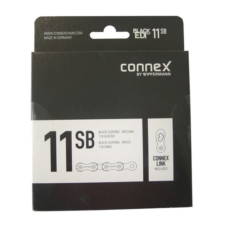 Cadena Wippermann Connex 11SB 118 Eslabones 11v Plata