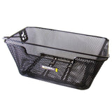 Panier Arrière Avec Anse Basil Capri Flex 42x33x19cm Acier Noir