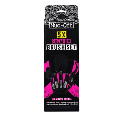 Kit 5 Cepillos Muc-off Limpieza Bicicleta