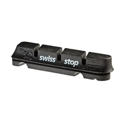Kit 4 Zapatas Swissstop Flash Negro/Aluminio