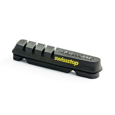 Kit 4 Zapatas Swissstop Flash Evo Carbono Negro