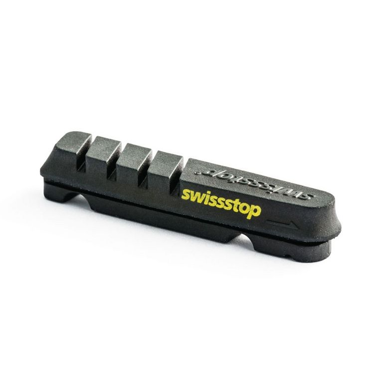 Kit 4 Zapatas Swissstop Flash Evo Carbono Negro