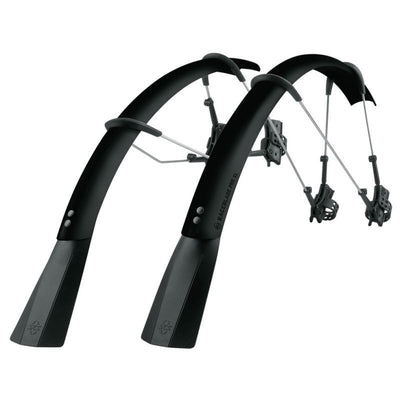 Pack Guardabarros Delantero/Trasero SKS Raceblade Pro XL 25-32mm Negro Mate