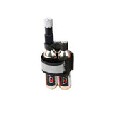 Zefal CO2 Pump Kit With Holder + 2 Screwed Cartridges 16g