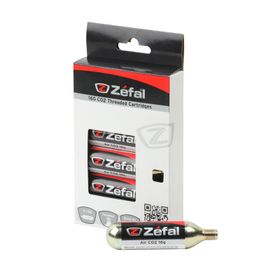 6 Cartuchos Aire CO2 Zefal Rosca 16g