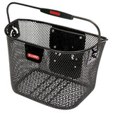 Panier Avant Klickfix Mini M Maille 29x20x19cm Noir
