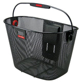 Panier Avant Klickfix Maille Fine Sans Adaptateur 16L Noir
