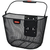 Panier Avant Klickfix Uni Plus Maille Fine Hauteur Réglable Sans Adaptateur Noir
