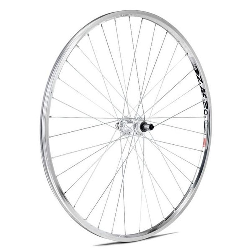 Rueda Delantera Gurpil 700C Hibrida Llanta Zac 20 Tuerca Gris