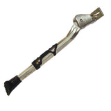 Caballete Lateral Ursus King Ajustable 26/28 Aluminio Plata
