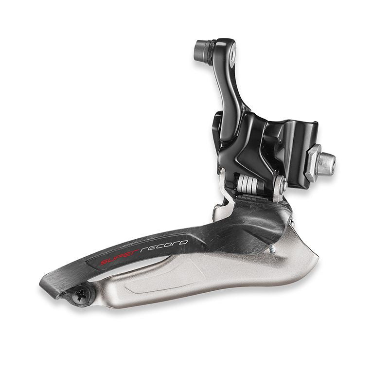 Desviador Campagnolo Super Record 12v Carbono/Negro