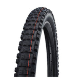 Pneu Schwalbe Eddy Current Arrière HS497 Evolution Super Gravity Tubeless Addix Soft Souple Noir
