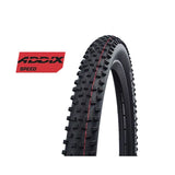Pneu Schwalbe Rocket Ron HS438 Evolution Super Race Tubeless Addix Speed Souple Noir