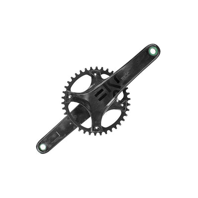 Juego Bielas/Plato Campagnolo Ekar Ultra Torque Pro Tech 145 Bcd 44d Carbono Sin Cazoletas 172.5mm Negro