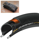 Pneu Continental Grand Sport Race Pliable Noir