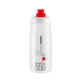 Wasserflaschen Elite Jet Plus Weiß Rotes Logo 550ml