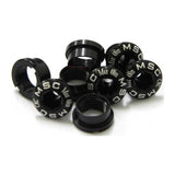 Kit Tornillos Stronglight Plato Doble MTB 4 Brazos Negro
