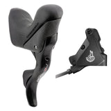 Levier Frein/Changement Campagnolo Record Ergopower Droite Hydraulique 12v 160mm Étrier Arrière Flat Mount Carbone Noir