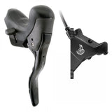 Levier Frein/Changement Campagnolo Chorus Ergopower Gauche Hydraulique 12v 160mm Étrier Avant Flat Mount Aluminium Noir