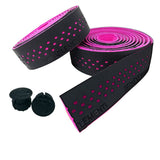 Deda Presa Schwarz/Fuchsia Pink Lenkerband