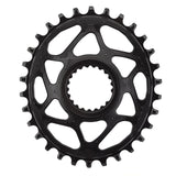 Absolute Black Oval Direct Mount Shimano XTR Aluminium Schwarz