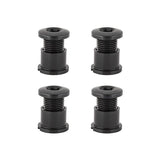 Kit Vis Plateau 4 Bras Absolute Black Longues Aluminium Noir