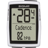 Ciclocomputador Sigma BC 12.0 Cable Blanco