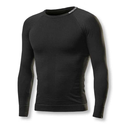 Camiseta Interior Biotex Fit Manga Larga Negro