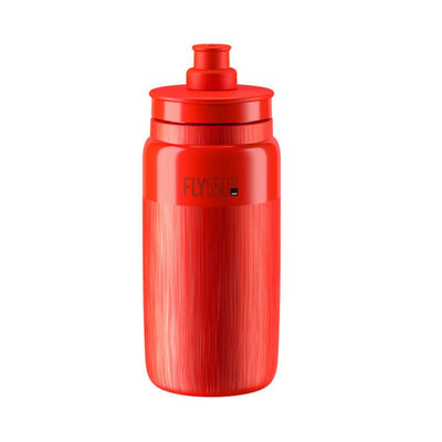 Bidon Elite Fly Tex Rojo Logo Rojo Burdeos 550ml