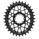 Plateau Absolute Black Oval Direct Mount Offset 3mm Sram T-Type Aluminium 32D Noir