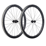 Juego Ruedas Vision SC45 Freno Disco Center Lock Cubierta Tubeless Ready Shimano HG11 Carbono Negro