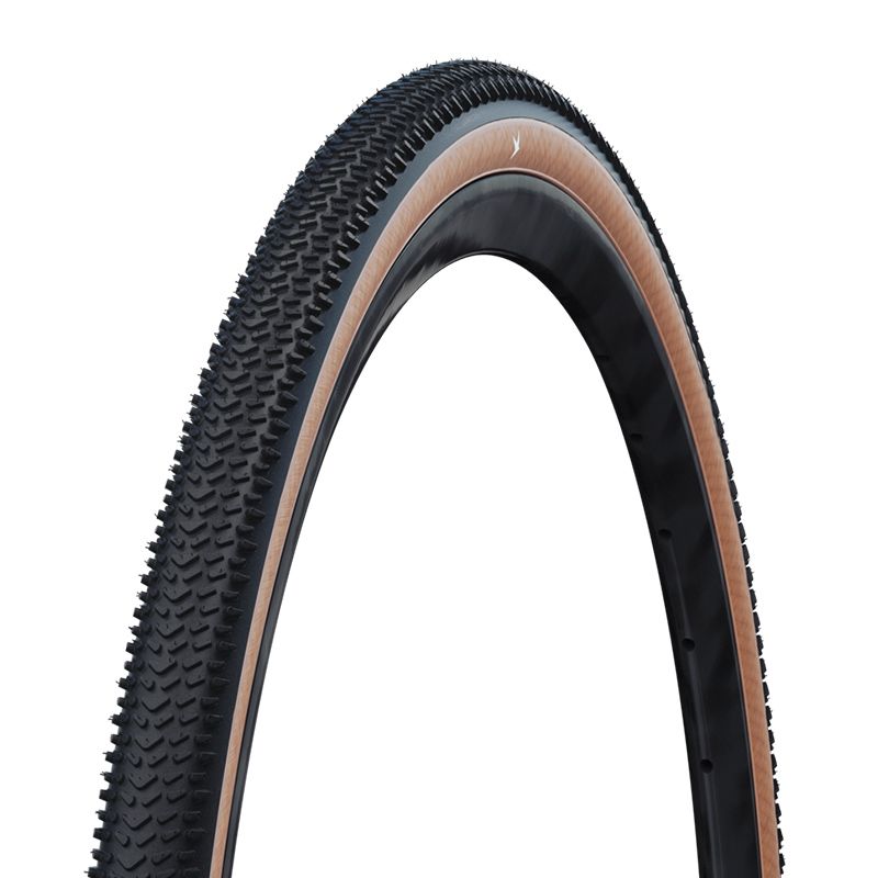 Cubierta Schwalbe G-One R Pro HS610 Evolution Super Race V-Guard Addix Race TLR Plegable Negro/Marrón